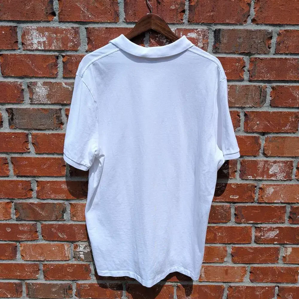 Polo Ralph Lauren Mens XL Classic Fit Pique Polo White Short Sleeve